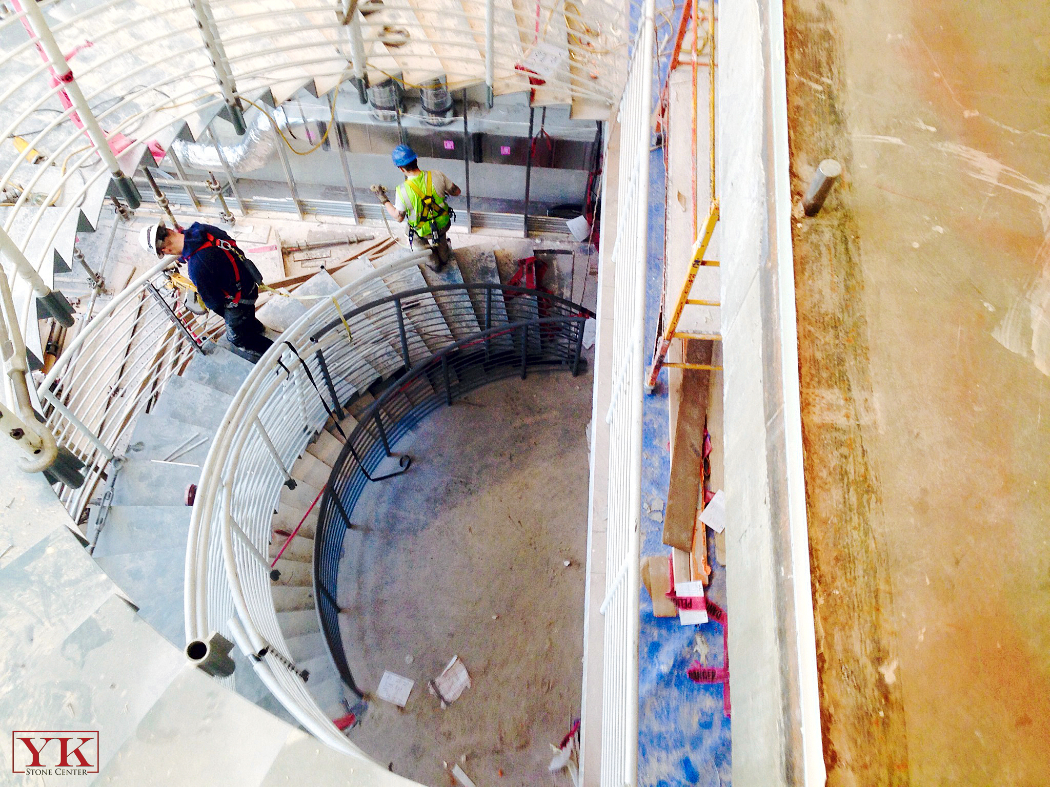 One Union Station Denver Colorado, before and after project, stairs