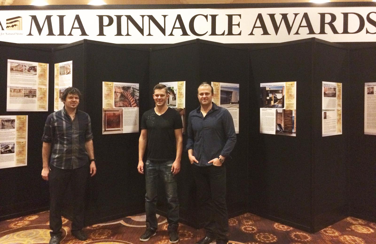 MIA Pinnacle Award of Excellence 2015