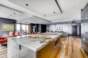 Contemporary Luxury Kitchen Remodel by YK Stone Center Inc. project photo 2