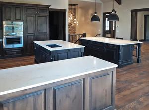 Transitional Kitchen Remodel by YK Stone Center Inc. project photo 2